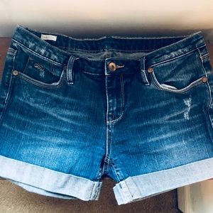 QUIKSILVER WOMEN’S Mid-rise denim shorts